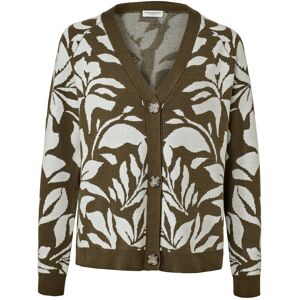 Tchibo - Grobstrick-Cardigan mit Jacquard - Damen - Gr. L - creme/jacquard Tchibo - Grobstrick-Cardigan mit Jacquard - Damen - Gr. L - creme/jacquard