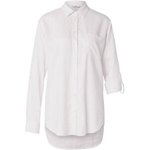 Tchibo - Lange Leinenbluse - Damen - Gr. 40 - weiss Tchibo - Lange Leinenbluse - Damen - Gr. 40 - weiss