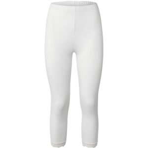 Tchibo - 3/4-Leggings mit Spitzenborte - Damen - Gr. M - weiss Tchibo - 3/4-Leggings mit Spitzenborte - Damen - Gr. M - weiss