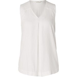 Tchibo - Ärmellose Leinenbluse - Damen - Gr. 38 - weiss Tchibo - Ärmellose Leinenbluse - Damen - Gr. 38 - weiss