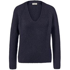 Tchibo - Grobstrick-Pullover mit Wolle - Damen - Gr. S - dunkelblau Tchibo - Grobstrick-Pullover mit Wolle - Damen - Gr. S - dunkelblau
