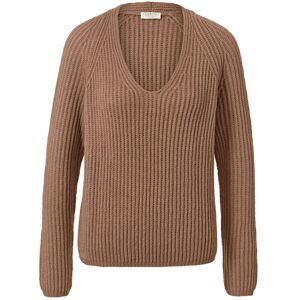 Tchibo - Grobstrick-Pullover mit Wolle - Damen - Gr. M - beige Tchibo - Grobstrick-Pullover mit Wolle - Damen - Gr. M - beige