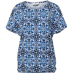 Tchibo - Bedrucktes Blusenshirt - Damen - Gr. L - weiss/print Tchibo - Bedrucktes Blusenshirt - Damen - Gr. L - weiss/print