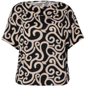 Tchibo - Blusenshirt mit Wasserfallkragen - Damen - Gr. XXL - schwarz Tchibo - Blusenshirt mit Wasserfallkragen - Damen - Gr. XXL - schwarz