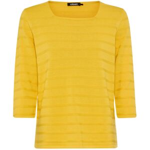 Tchibo - Strukturierter Olsen Pullover mit 3/4-Ärmeln - Damen - Gr. 48 - gelb Tchibo - Strukturierter Olsen Pullover mit 3/4-Ärmeln - Damen - Gr. 48 - gelb