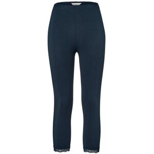 Tchibo - 3/4-Leggings mit Spitzenborte - Damen - Gr. S - dunkelblau Tchibo - 3/4-Leggings mit Spitzenborte - Damen - Gr. S - dunkelblau