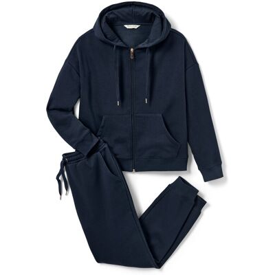 Tchibo - Hausanzug - Damen - Gr. XL - dunkelblau Tchibo - Hausanzug - Damen - Gr. XL - dunkelblau