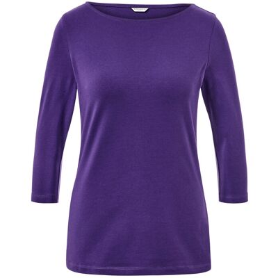 Tchibo - Shirt mit 3/4-Arm - Damen - Gr. M - lila Tchibo - Shirt mit 3/4-Arm - Damen - Gr. M - lila
