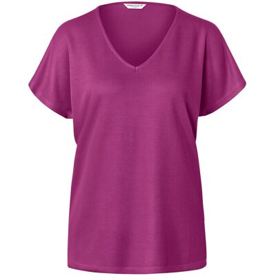 Tchibo - Strukturiertes Shirt - Damen - Gr. M - rot Tchibo - Strukturiertes Shirt - Damen - Gr. M - rot