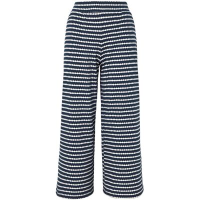 Tchibo - Strukturierte Culotte - Damen - Gr. S - dunkelblau Tchibo - Strukturierte Culotte - Damen - Gr. S - dunkelblau