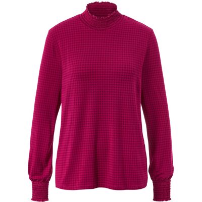 Tchibo - Bedrucktes Blusenshirt mit Stehkragen - Damen - Gr. S - rot/print Tchibo - Bedrucktes Blusenshirt mit Stehkragen - Damen - Gr. S - rot/print
