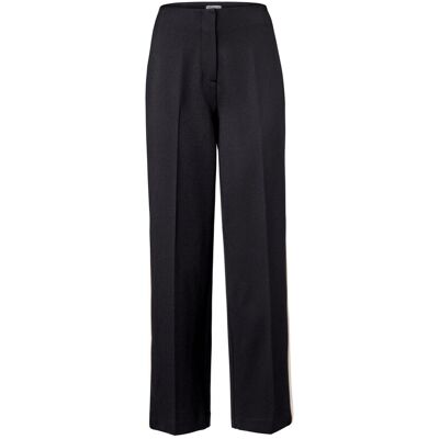 Tchibo - Jerseyhose mit Galonstreifen - Damen - Gr. 36 - schwarz Tchibo - Jerseyhose mit Galonstreifen - Damen - Gr. 36 - schwarz