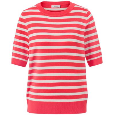 Tchibo - Gestreifter Feinstrickpullover - Damen - Gr. S - koralle/gestreift Tchibo - Gestreifter Feinstrickpullover - Damen - Gr. S - koralle/gestreift