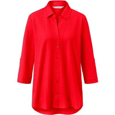 Tchibo - Piqué-Jerseybluse - Damen - Gr. 36 - rot Tchibo - Piqué-Jerseybluse - Damen - Gr. 36 - rot