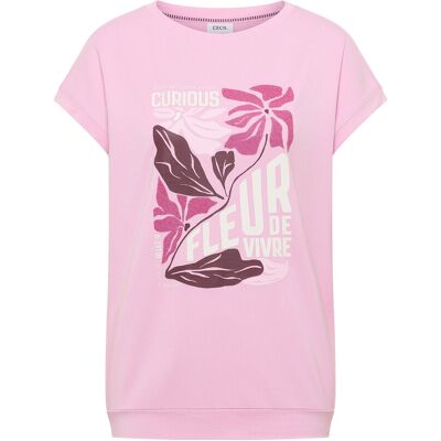 Tchibo - Cecil Placement-Shirt - Damen - Gr. L - rosa Tchibo - Cecil Placement-Shirt - Damen - Gr. L - rosa