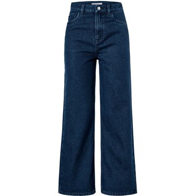Tchibo - Jeans mit weitem Bein - Damen - Gr. 38 - dunkelblau Tchibo - Jeans mit weitem Bein - Damen - Gr. 38 - dunkelblau