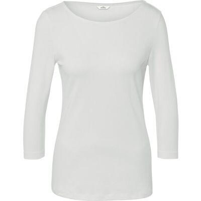 Tchibo - Shirt mit 3/4-Arm - Damen - Gr. L - weiss Tchibo - Shirt mit 3/4-Arm - Damen - Gr. L - weiss