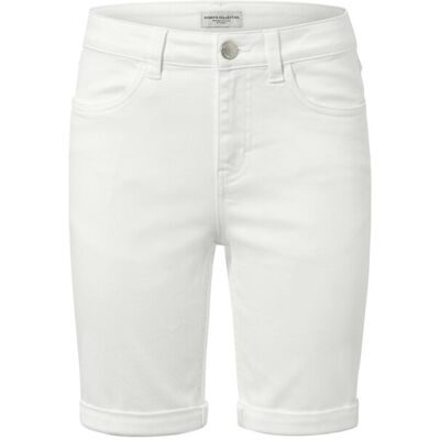 Tchibo - Bermuda Colored Jeans – Fit »Lea« - Damen - Gr. 46 - creme Tchibo - Bermuda Colored Jeans – Fit »Lea« - Damen - Gr. 46 - creme