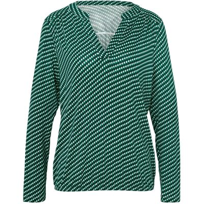 Tchibo - Bedrucktes Blusenshirt - Damen - Gr. M - dunkelblau/print Tchibo - Bedrucktes Blusenshirt - Damen - Gr. M - dunkelblau/print