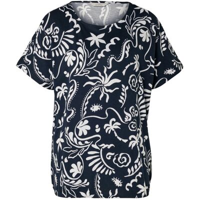 Tchibo - Blusenshirt - Damen - Gr. L - dunkelblau Tchibo - Blusenshirt - Damen - Gr. L - dunkelblau