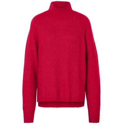Tchibo - Soufflé-Yarn-Grobstrickpullover - Damen - Gr. S - rot Tchibo - Soufflé-Yarn-Grobstrickpullover - Damen - Gr. S - rot