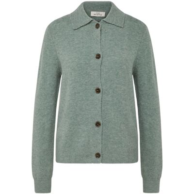 Tchibo - Strickcardigan mit Wolle - Damen - Gr. M - grün Tchibo - Strickcardigan mit Wolle - Damen - Gr. M - grün