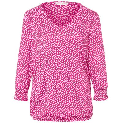 Tchibo - Bedrucktes Blusenshirt - Damen - Gr. S - weiss/print Tchibo - Bedrucktes Blusenshirt - Damen - Gr. S - weiss/print