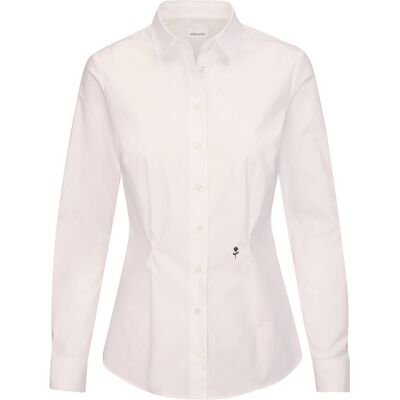 Seidensticker Slimfit Bluse - Damen - Gr. 46 - weiss Seidensticker Slimfit Bluse - Damen - Gr. 46 - weiss