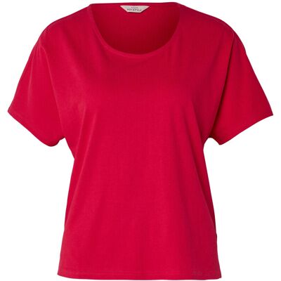 Tchibo - Shirt aus Leinenmix - Damen - Gr. S - rot Tchibo - Shirt aus Leinenmix - Damen - Gr. S - rot