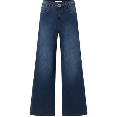 Angels Jeans »Liva Belt« Wide Leg - Damen - Gr. 42 - blau Angels Jeans »Liva Belt« Wide Leg - Damen - Gr. 42 - blau