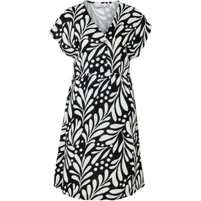Tchibo - Bedrucktes Jerseykleid - Damen - Gr. M - schwarz/print Tchibo - Bedrucktes Jerseykleid - Damen - Gr. M - schwarz/print