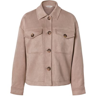Tchibo - Jacke in Velourslederoptik - Damen - Gr. 36 - braun Tchibo - Jacke in Velourslederoptik - Damen - Gr. 36 - braun
