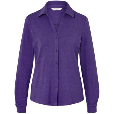 Tchibo - Blusenshirt mit Knopfleiste - Damen - Gr. XXL - lila Tchibo - Blusenshirt mit Knopfleiste - Damen - Gr. XXL - lila