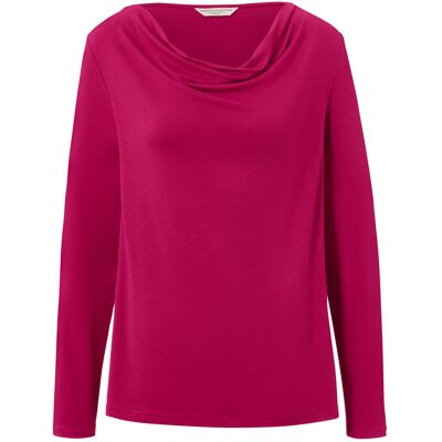 Tchibo - Blusenshirt mit Wasserfallausschnitt - Damen - Gr. S - rot Tchibo - Blusenshirt mit Wasserfallausschnitt - Damen - Gr. S - rot