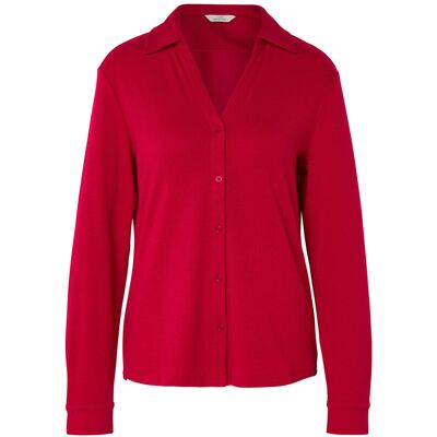Tchibo - Blusenshirt mit Knopfleiste - Damen - Gr. S - rot Tchibo - Blusenshirt mit Knopfleiste - Damen - Gr. S - rot