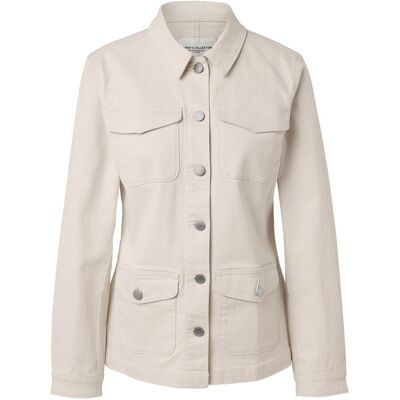 Tchibo - Jeansjacke mit Cargo-Taschen - Damen - Gr. 36 - creme Tchibo - Jeansjacke mit Cargo-Taschen - Damen - Gr. 36 - creme