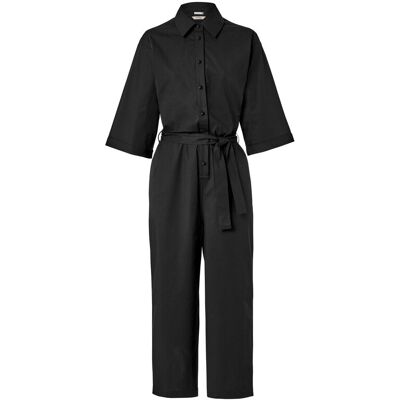 Tchibo - Popeline-Overall - Damen - Gr. 40 - schwarz Tchibo - Popeline-Overall - Damen - Gr. 40 - schwarz