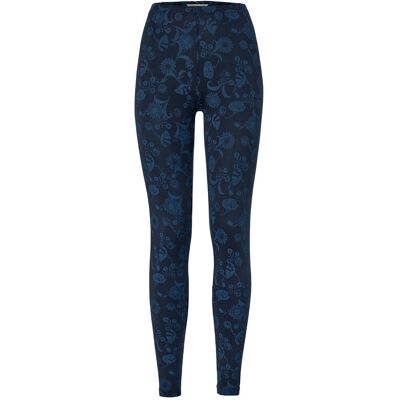 Tchibo - Bedruckte Leggings - Damen - Gr. M - dunkelblau/print Tchibo - Bedruckte Leggings - Damen - Gr. M - dunkelblau/print