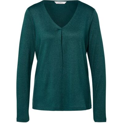 Tchibo - Glitzerndes Blusenshirt - Damen - Gr. L - silber Tchibo - Glitzerndes Blusenshirt - Damen - Gr. L - silber