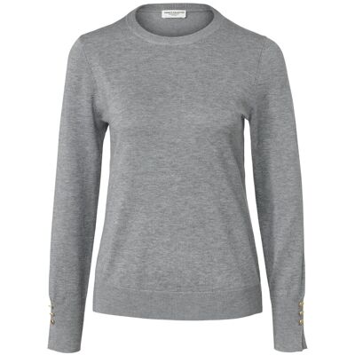 Tchibo - Feinstrickpullover - Damen - Gr. S - grau Tchibo - Feinstrickpullover - Damen - Gr. S - grau