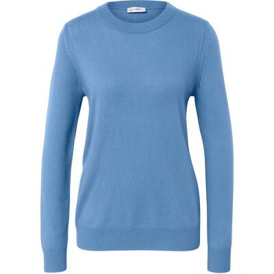 Tchibo - Feinstrickpullover mit Cashmere - Damen - Gr. M - blau Tchibo - Feinstrickpullover mit Cashmere - Damen - Gr. M - blau