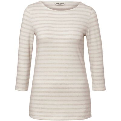 Tchibo - Gestreiftes Shirt mit 3/4-Arm - Damen - Gr. S - beige/gestreift Tchibo - Gestreiftes Shirt mit 3/4-Arm - Damen - Gr. S - beige/gestreift