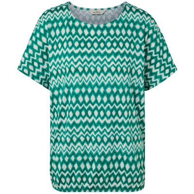Tchibo - Bedrucktes Blusenshirt - Damen - Gr. M - creme/print Tchibo - Bedrucktes Blusenshirt - Damen - Gr. M - creme/print