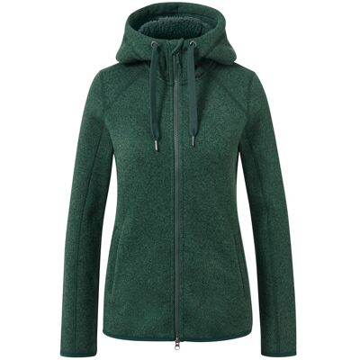 Tchibo - Kapuzen-Strickfleecejacke - Damen - Gr. S - grün Tchibo - Kapuzen-Strickfleecejacke - Damen - Gr. S - grün