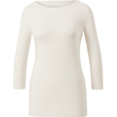 Tchibo - Shirt mit 3/4-Arm - Damen - Gr. S - creme Tchibo - Shirt mit 3/4-Arm - Damen - Gr. S - creme