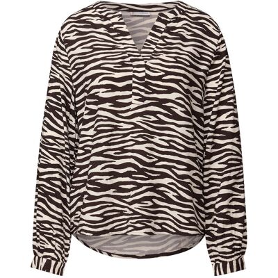 Street One Bluse - Damen - Gr. 46 - braun Street One Bluse - Damen - Gr. 46 - braun