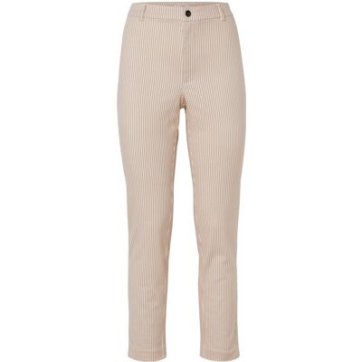 Tchibo - Gestreifte Stretch-Twill-Hose - Damen - Gr. 36 - beige/gestreift Tchibo - Gestreifte Stretch-Twill-Hose - Damen - Gr. 36 - beige/gestreift