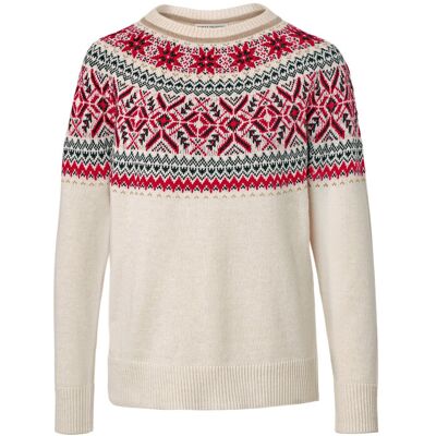 Tchibo - Norweger-Strickpullover - Damen - Gr. L - schwarz/jacquard Tchibo - Norweger-Strickpullover - Damen - Gr. L - schwarz/jacquard