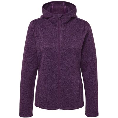 Tchibo - Strickfleece-Jacke - Damen - Gr. XS - lila Tchibo - Strickfleece-Jacke - Damen - Gr. XS - lila