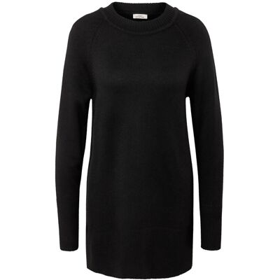 Tchibo - Langer Strickpullover - Damen - Gr. XXL - schwarz Tchibo - Langer Strickpullover - Damen - Gr. XXL - schwarz
